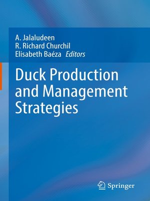cover image of Duck Production and Management Strategies